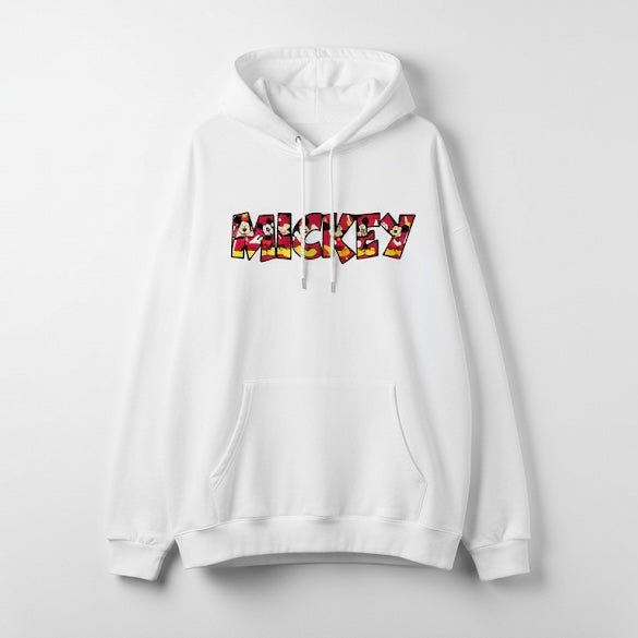 Disney Streetwear Hoodie with Mickey and Minnie