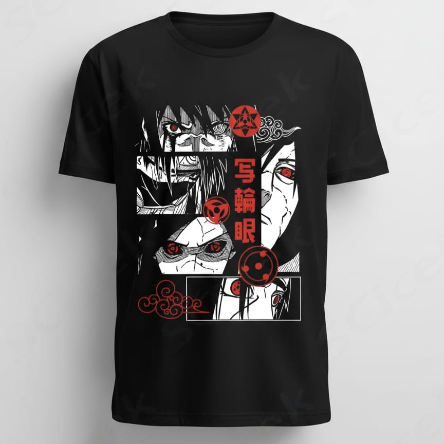 Sharingan Anime Graphic T-Shirt