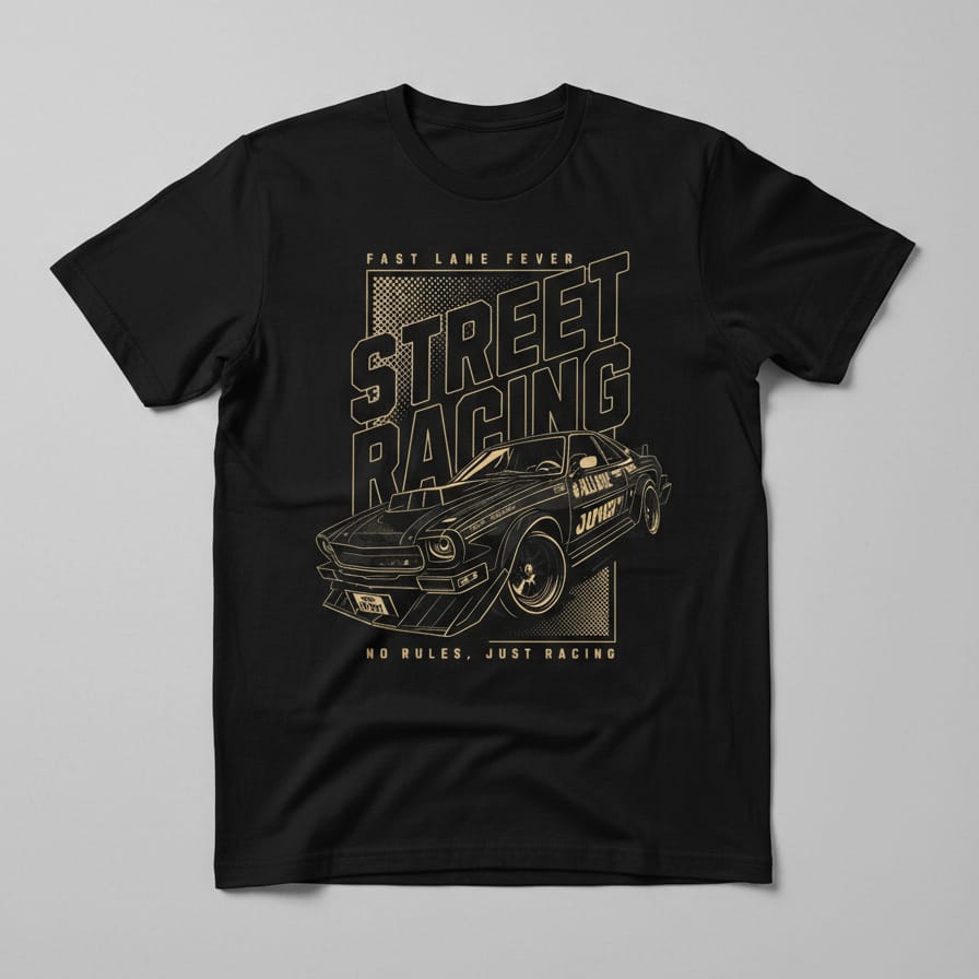 Street Racing Graphic T-Shirt