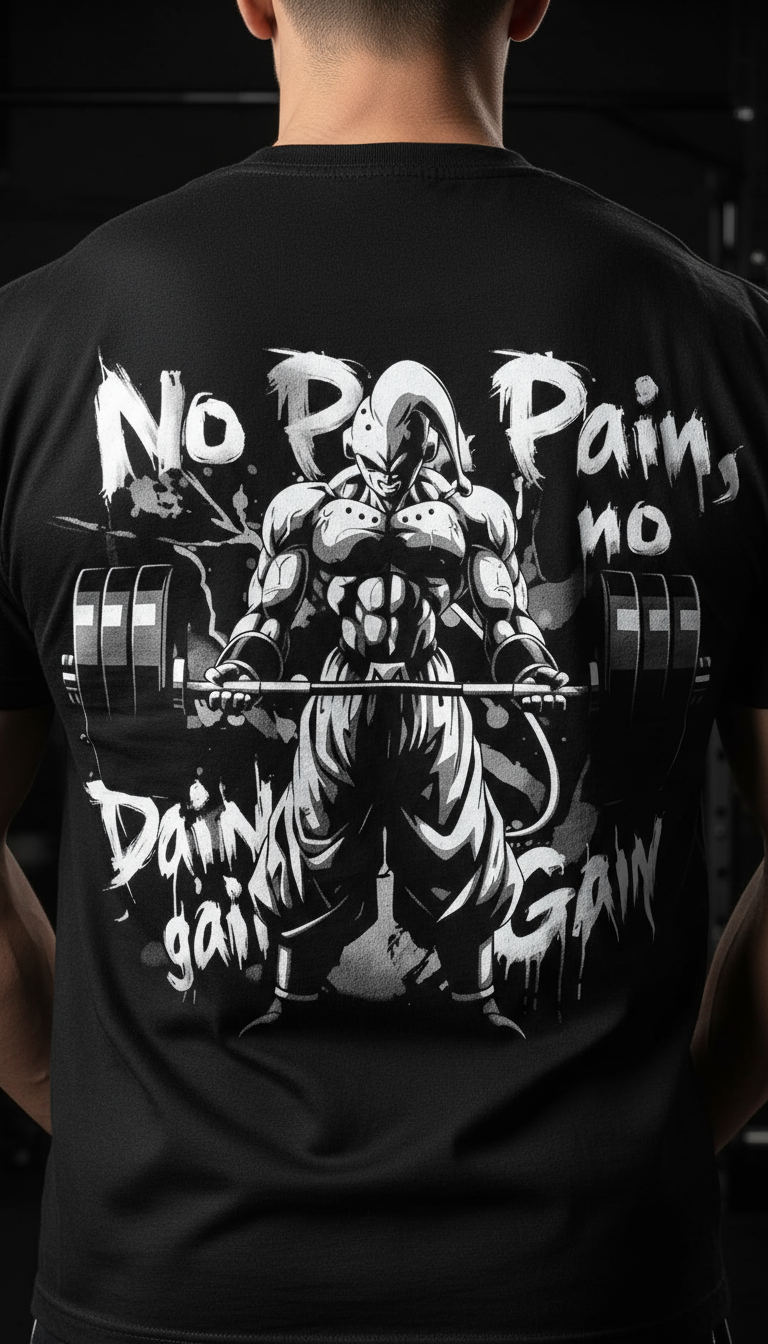 "Men’s Motivational Gym T-Shirt – Never Give Up Print | Fitness Workout Tee"